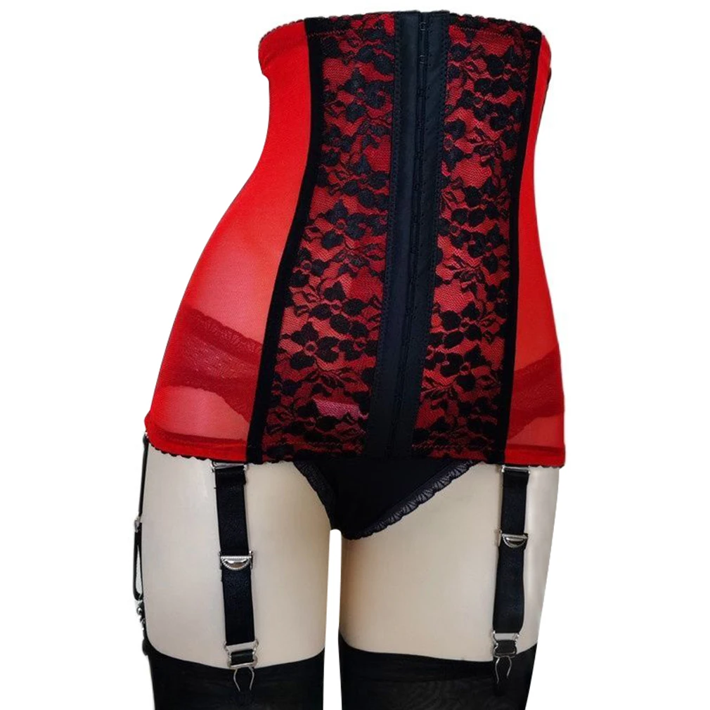 Сексуальный сетчатый корсет в стиле стимпанк, тренировочные корсеты, шнуровка, корсет, ремень