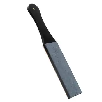 

Strop block coarse and fine 11 * 1.8 inch mild hardness knife Strop double sided polishing for polishing