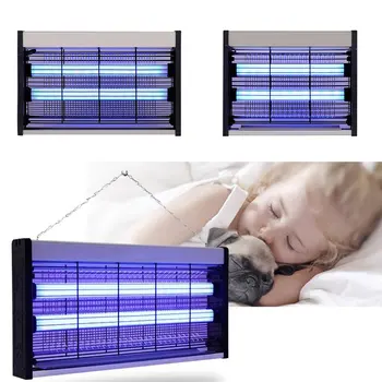 

2W 4W Mosquito Killer Lamp Electric Bug Zapper Mute LED Mosquito Trap For Home Indoor Outdoor Fly Insect Killer
