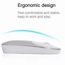 Новая портативная беспроводная мышь ABS 2,4 ГГц WiFi Bluetooth 4,0 мыши для офисного ноутбука рабочего стола 999