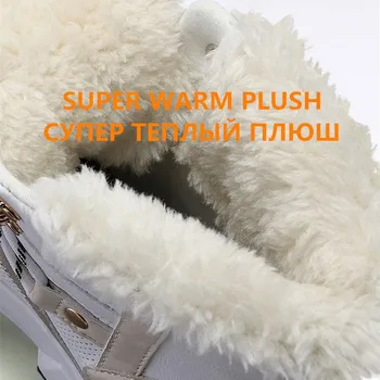 

Women 2020 Boots Winter High Quality Warm Plush Mid-Calf Snow Boots Comfortable Outdoor Waterproof Women's Casual Shoes Mujer