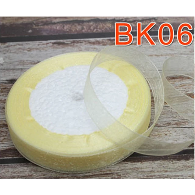 45 yard Snow Yarn Organza Gauze Ribbon Knitting Weaving Plastic Mesh Sheet Handbag Wedding  Hair Accessories  DIY Scrapbooking 17