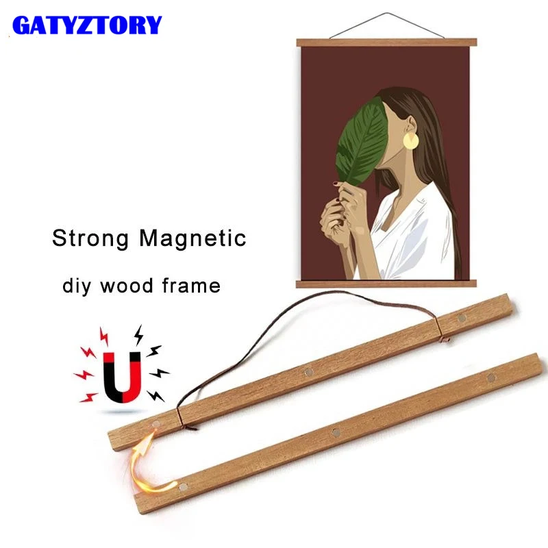 Magnetic DIY Wood Frame 1