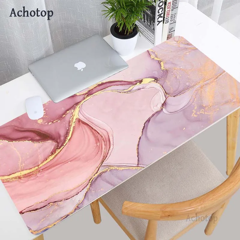 Ink Marble Mousepad Computer Gamer Mouse Pad Gaming Accessories Desk Mat 900x400 Keyboard Mats Art Tapis De Souris | Компьютеры и офис