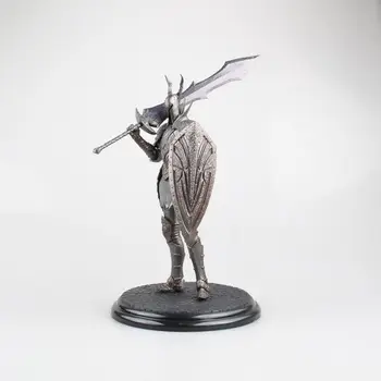 

[Decor] 21cm Game Statue Dark Souls 2 Warrior black Knight Big Sword Shield PVC Action Figure Collectible Model Toy gift
