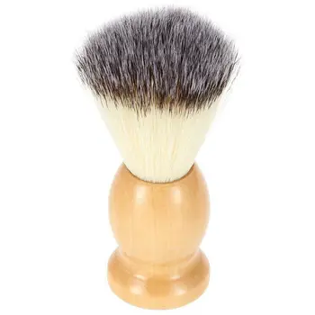 

Shaving brush Cleaning brush wooden handle nylon brush