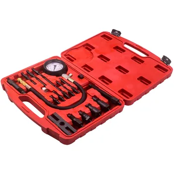 

Diesel Engine Compression Gauge Tester Cylinder Pressure Test Set Kit 16pcs