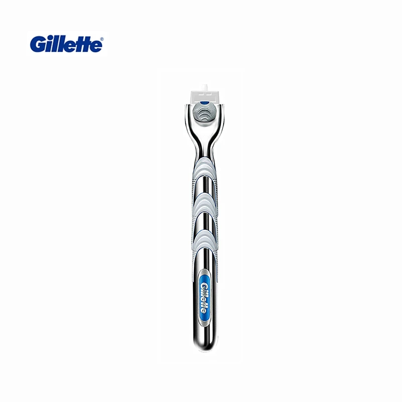 Оригинальная ручка для бритвы Gillette Mach3 Turbo Sensitive совместима со всеми 3-слойными