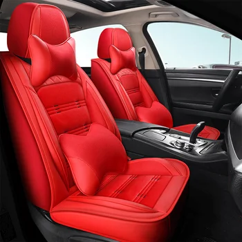 

Full Coverage PU Leather car seat cover flax fiber auto seats covers for bmw e39 e60 e61 f07 f10 f11 f18 g30 g31 e34
