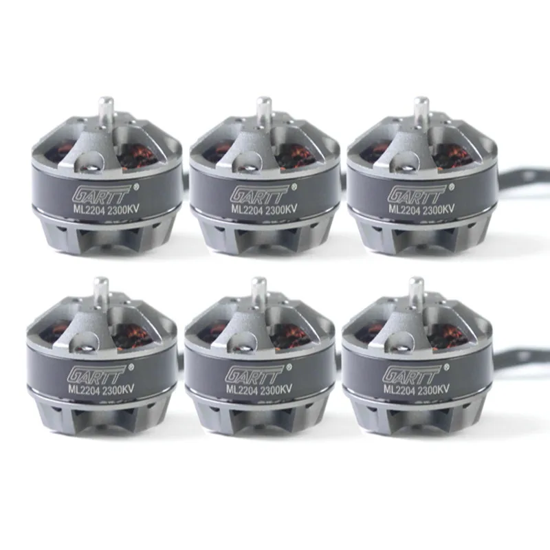

4PCS/6PCS GARTT ML 2204 2300KV Brushless Motor For QAV FPV 210 250 300 Multicopter Quadcopter Hexacopter Drone