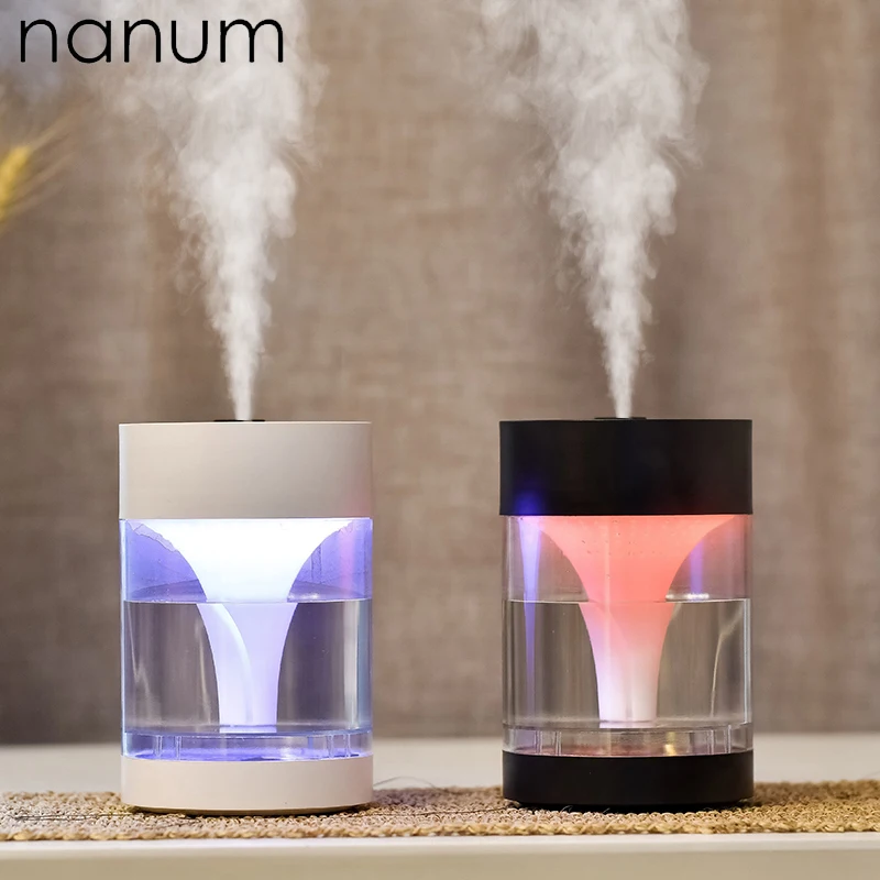 

New Aroma Essential Oil Diffuser M9 plus Humidifier 450ml Air Purifier LED Night Light USB Mini Fogger Car Air Freshener