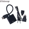 Micro HDMI To VGA Adaptor Mini HDMI Male Adapter To VGA Female Built-in 1080p Chipset Converter for Xbox 360 PS3 PS4 TV  Laptop ► Photo 1/6