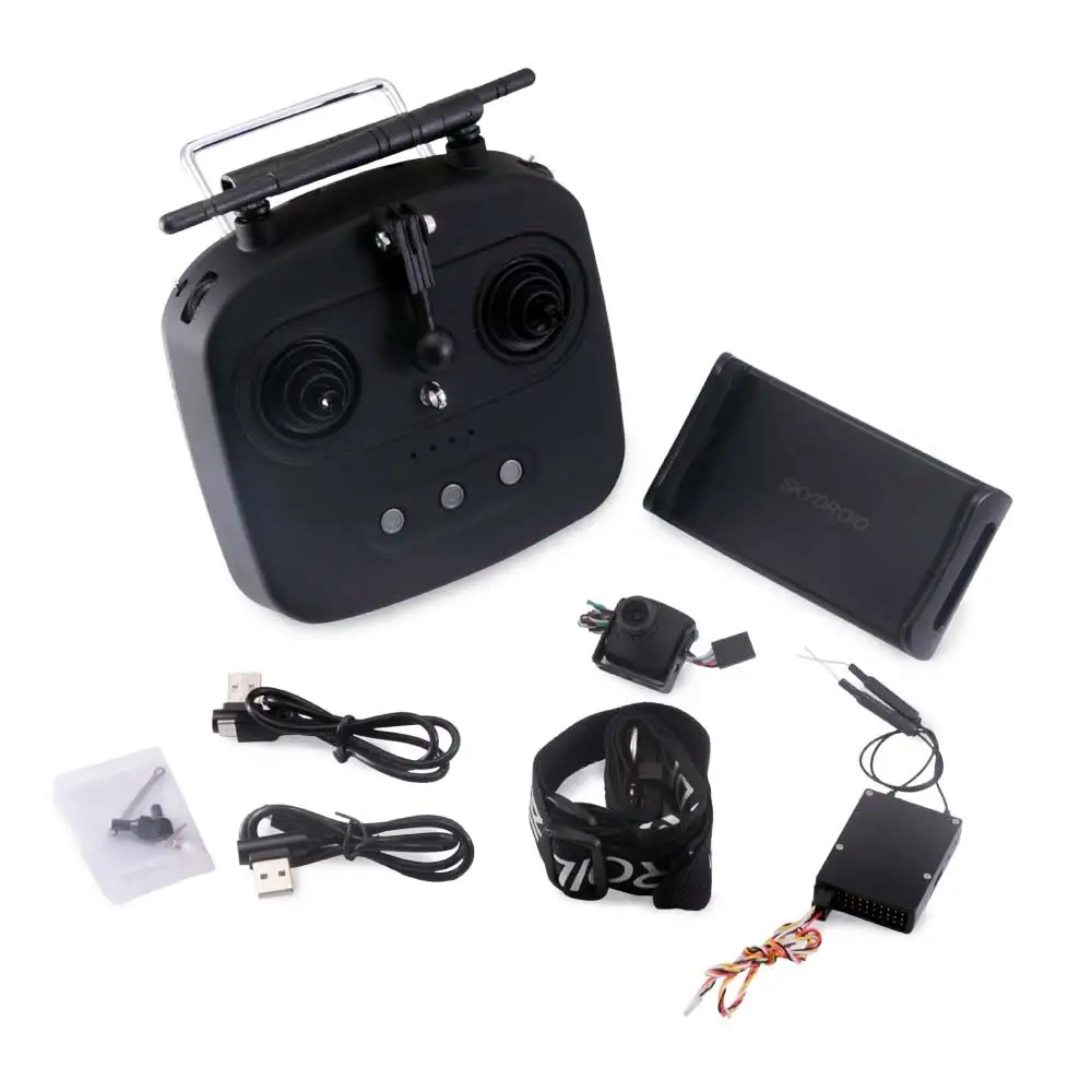 SKYDROID T10 2 4 ггц 10CH FHSS передатчик с мини приемником R10/R10 и поддержкой камеры S.BUS PPM PWM