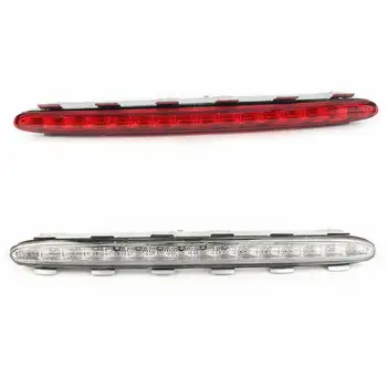 

Brake Light For W209 02-09 Clear Lens Brilliant Red High Mount Signal Lamp Super Bright Rear Brake Light