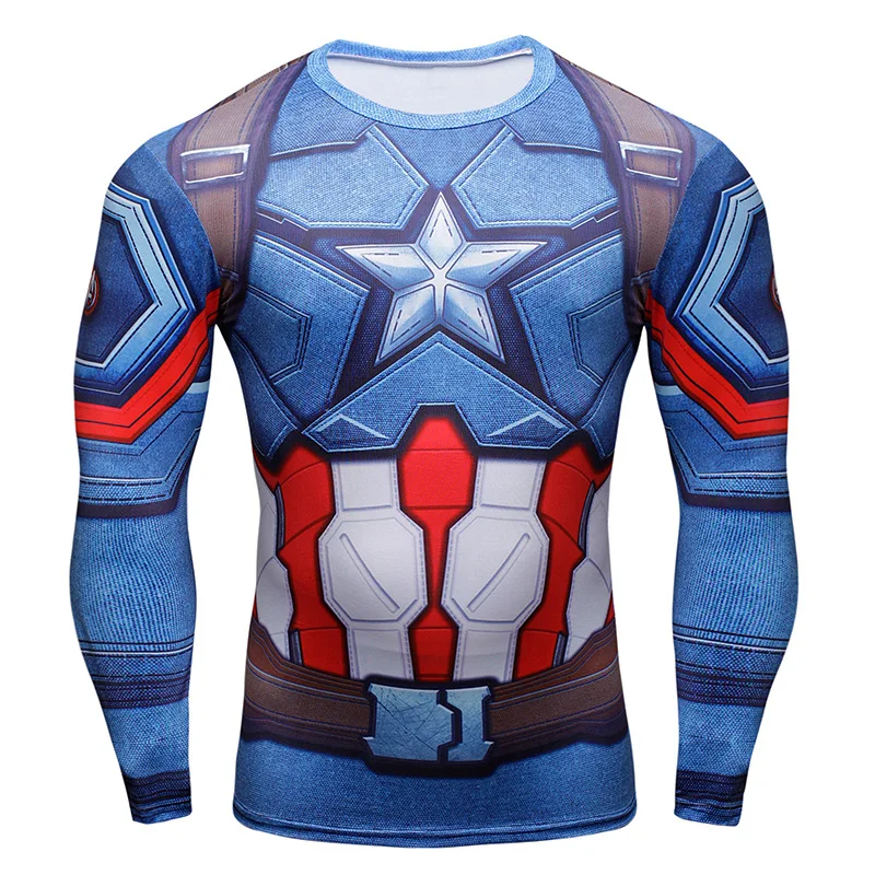 Мужская футболка с принтом MMA Rashguards BJJ Джерси компрессионные топы для бокса