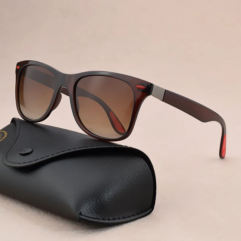 Винтажные брендовые классические поляризационные солнцезащитные очки мужские и женские для вождения квадратная оправа солнцезащитные очки женские мужские очки мужские UV400 R4195 - Цвет линз: C03