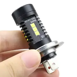 Cross Border Лидер продаж Автомобильный светодиодный противотуманный фонарь H7 Cree 3030 60 w Светодиодный фонарь высокой мощности