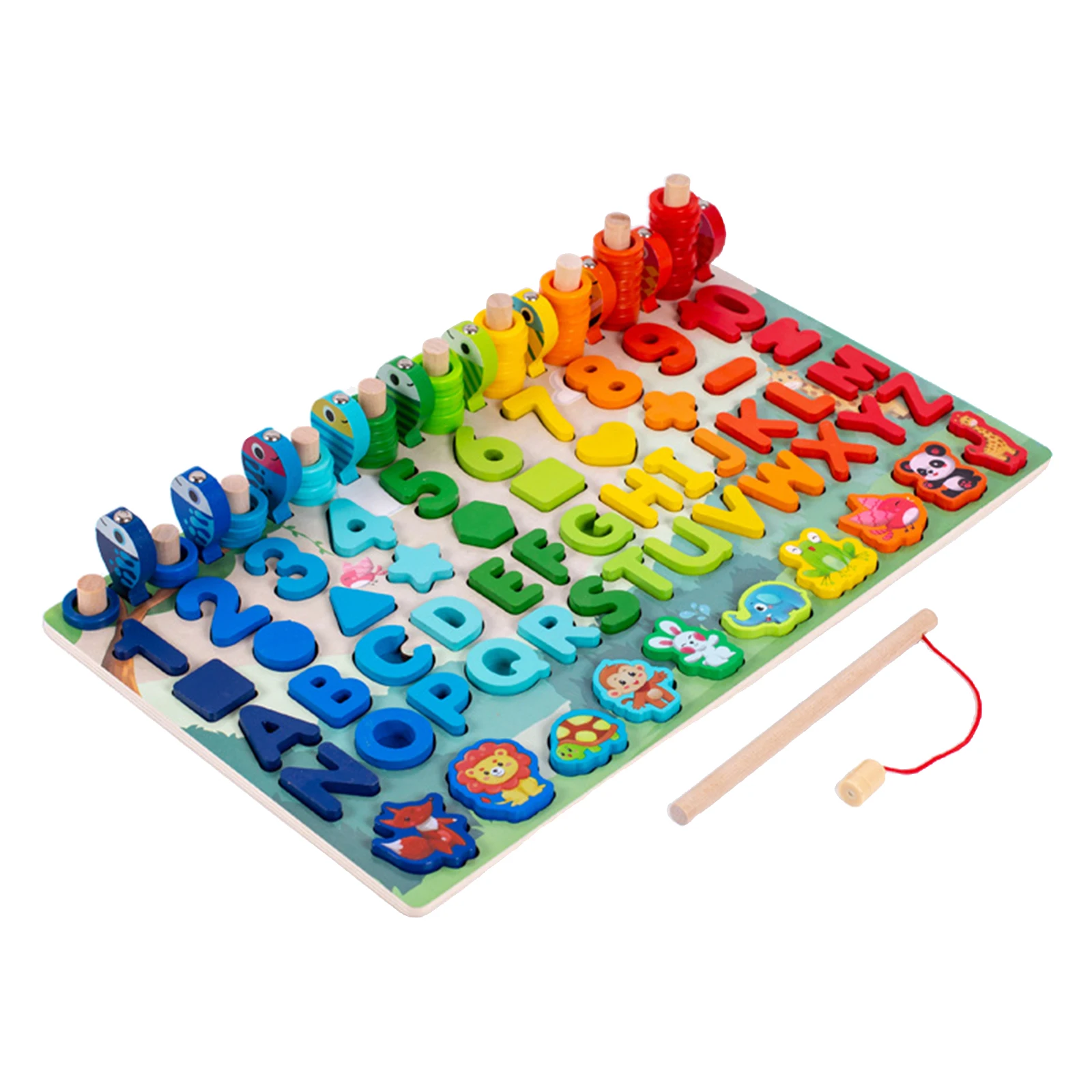 Wooden Alphabet ABC Puzzle for Toddlers 2 3 4 Years Old Montessori Education Learning Toy for Toddlers Baby Wooden Alphabet ABC Puzzle for Toddlers 2 3 4 Years Old Montessori Education Learning Toy for Toddlers Baby