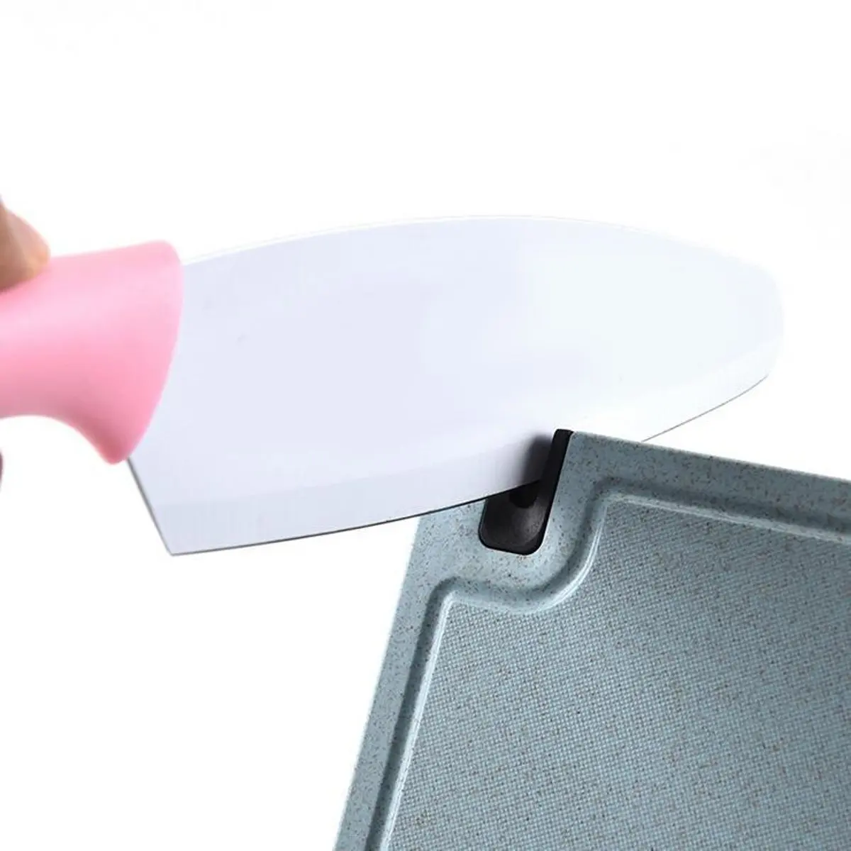 

New Wheat Straw Magnetic Knives Block Kitchen Cutting Board Cutlery Storage Holder Orgainzer Tool Kitchen Knife Accessories 3 Co