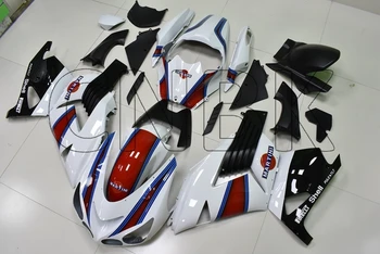 

for Kawasaki Zx14r 2008 Fairing Zx14 Zx-14r 06 07 White Black Abs Fairing Zx14 Zx-14r 2006 - 2011 Fairings