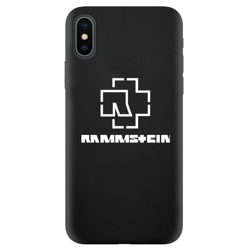 Rammstein Музыкальный Чехол для samsung Galaxy S10 S9 S8 S7 S6 Plus Lite edge Мягкий силиконовый чехол для телефона - Цвет: Color Black