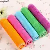 5/10/15/20PCS Bamboo Fiber Dish Cloth High Efficient Anti-grease Cleaning towel Washing Towel Magic Kitchen Cleaning Wiping Rag 1