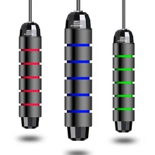 Adjustable Steel Wire Jump Rope Speed Skipping Rope Training Workout  Jump Rope With Thickened Anti Slip Foam Handle