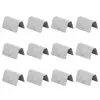 12Pcs Stainless steel Car Wind Rain Deflector Channel Stainless Steel Fixing Retaining Clips Fit for HEKO G3 ► Photo 3/6