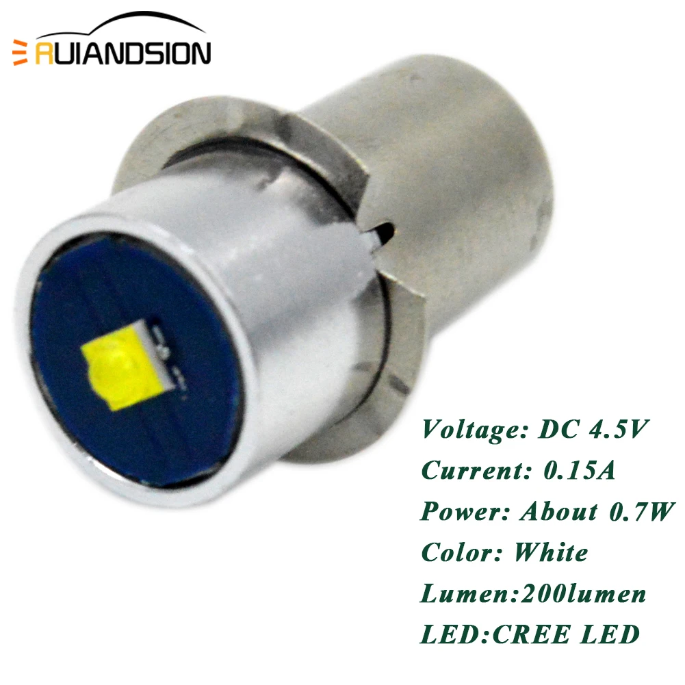 1 шт. 3 Вт E10 P13. 1SMD светодиодный Светодиодный светильник 4 5 В фонарь Сменные лампы в