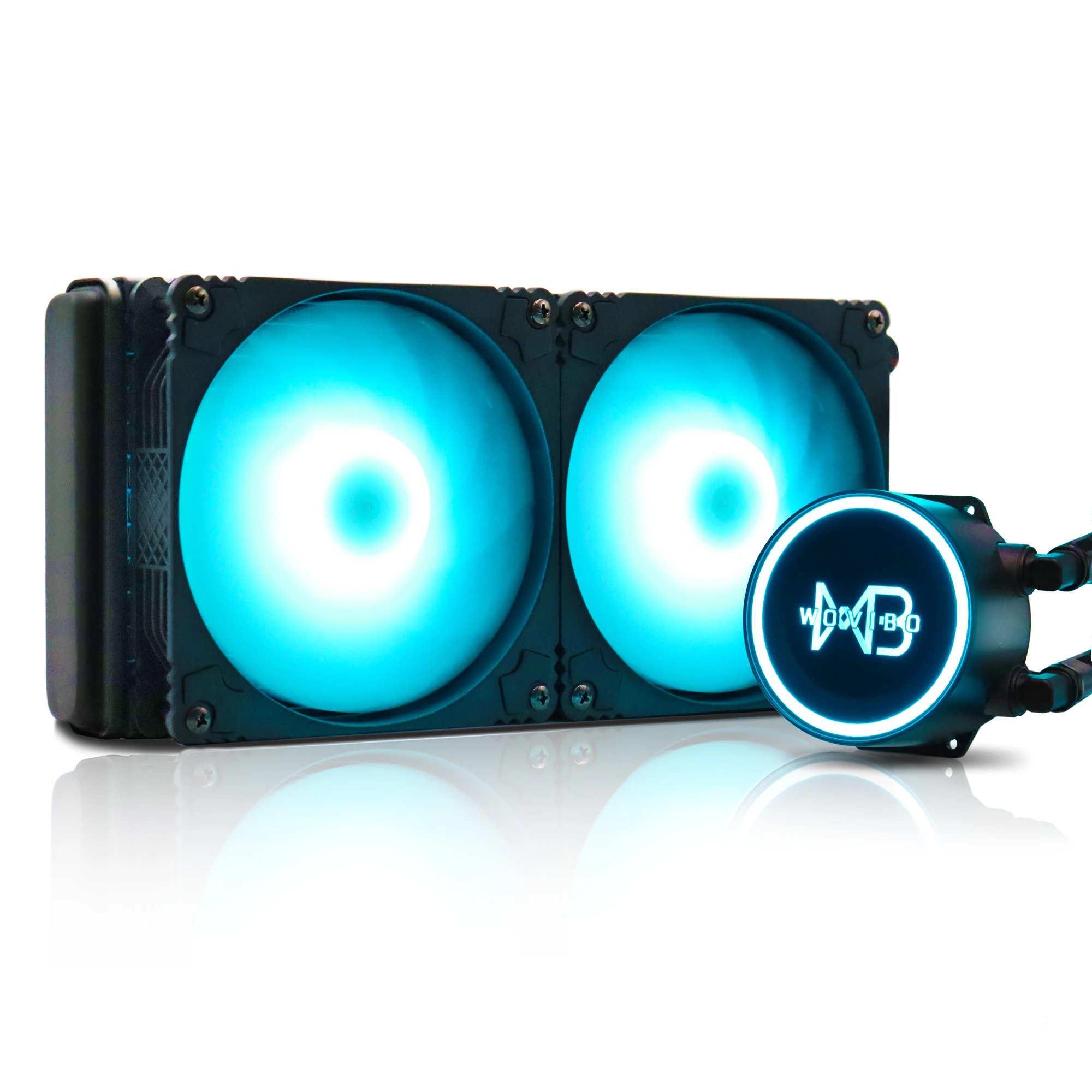 PC CPU, AIO RGB, Ventilador Líquido ARGB,