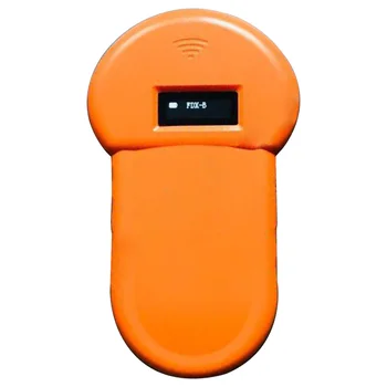 

134.2Khz Microchip Scanner Animal ID Reader Handheld Portable FDX-B Tracking Built-in Buzzer OLED Display ABS Pet Dog Home