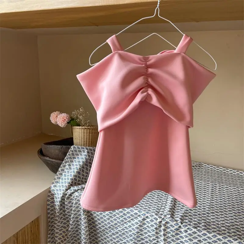 Girls Dress Princess Costume Kids Clothes Summer Dresses For Girls Children Clothing Bow Suspender Dress Summer New Girls Air Cotton Princess Dress Children 1-7Y
