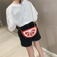 Детская модная сумка-мессенджер для маленьких девочек, милая оранжевая сумка на плечо, горячая распродажа, сумки через плечо с цепочкой, мини-телефон, карманы для монет