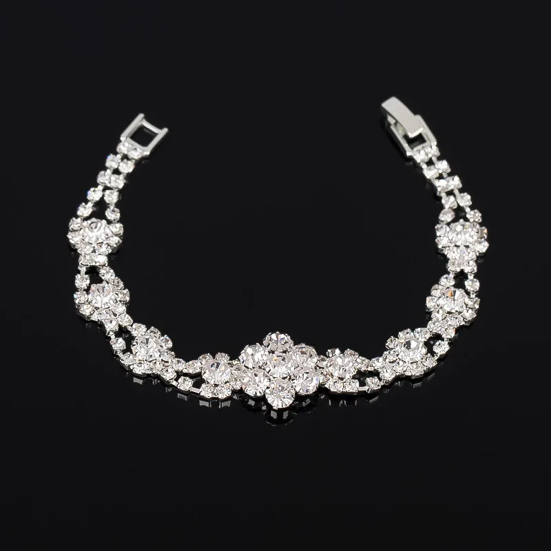 2020 хрустальные свадебные браслеты для женщин со стразами африканские подружки