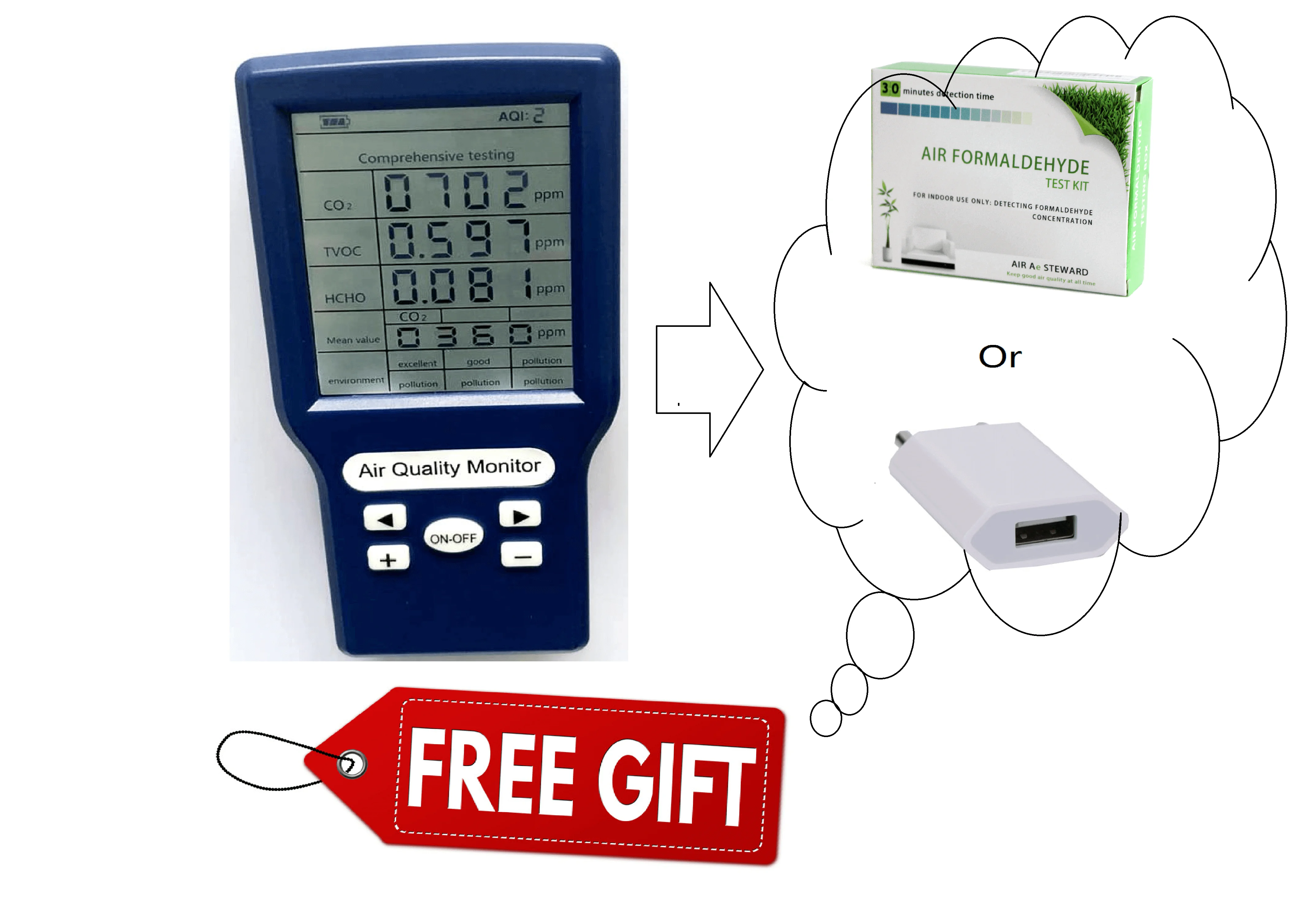 

Portable co2 ppm meters carbon dioxide detector co2 monitor co2 measurement co2 detector multi gas analyzer from manufacturer