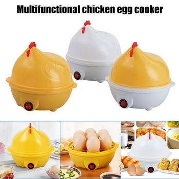 

7-Capacity Egg Cooker Egg Boiler Electric Hard Boiled Egg Maker with Auto Shut Off Noise-Free VJ-Drop