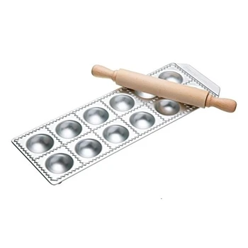 

Imperia 310 Stampo in Alluminio per Ravioli, Acciaio Inossidabile, Argento, 12 Ravioli