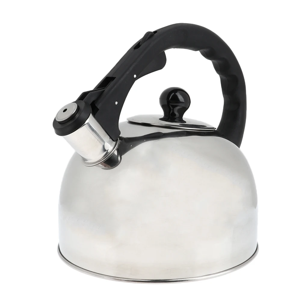 3L Sturdy Whistling Kettle Camping TravelTea Coffee Water Pot for Home Kitchen Camping Travel Accessories