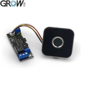 GROW K202 + R502-AW DC12V панель управления доступом по отпечатку пальца с низким энергопотреблением