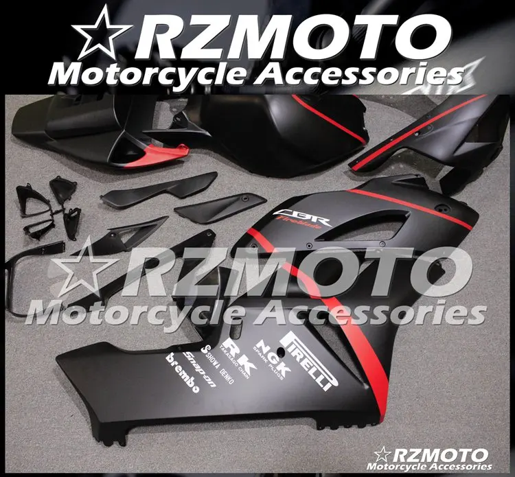 ABS мотоцикл обтекатель комплект для HONDA CBR1000RR 2004-2005 год кузов литья под давлением Магазин № 1322