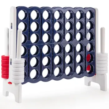 Jumbo 4-to-Score 4 in A Row Giant Game Set Indoor Outdoor Adults Kids Family FunSP37376