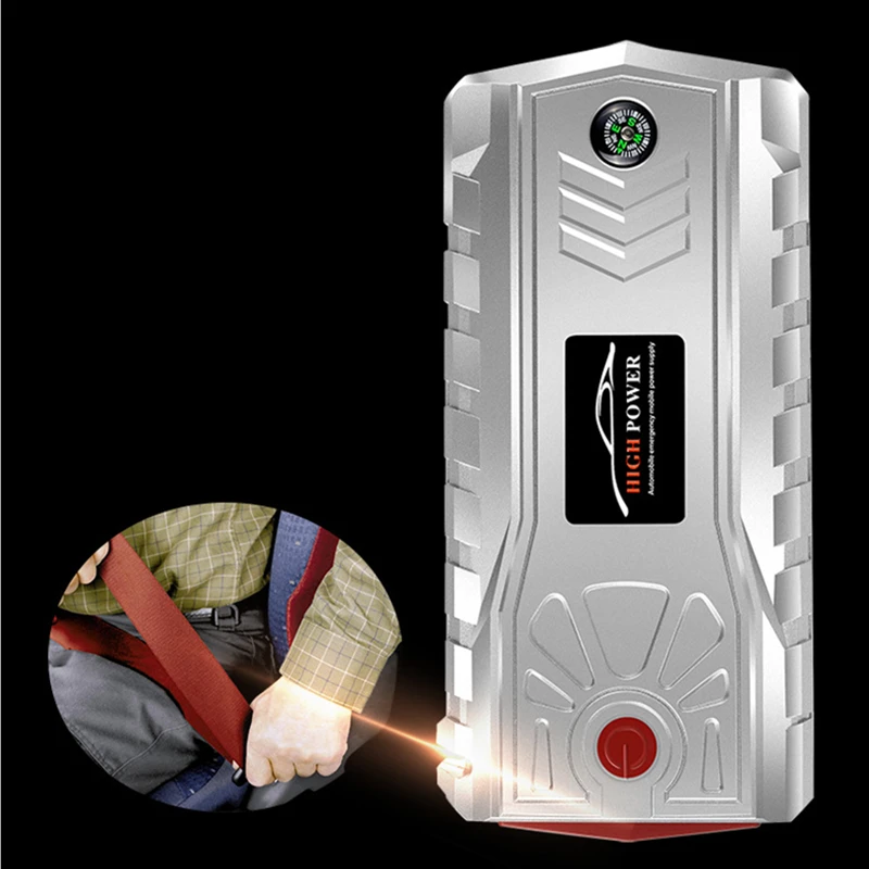 Многофункциональное автомобильное пусковое устройство power Bank с набором инструментов 600A портативное автомобильное зарядное устройство для аккумулятора аварийный стартер