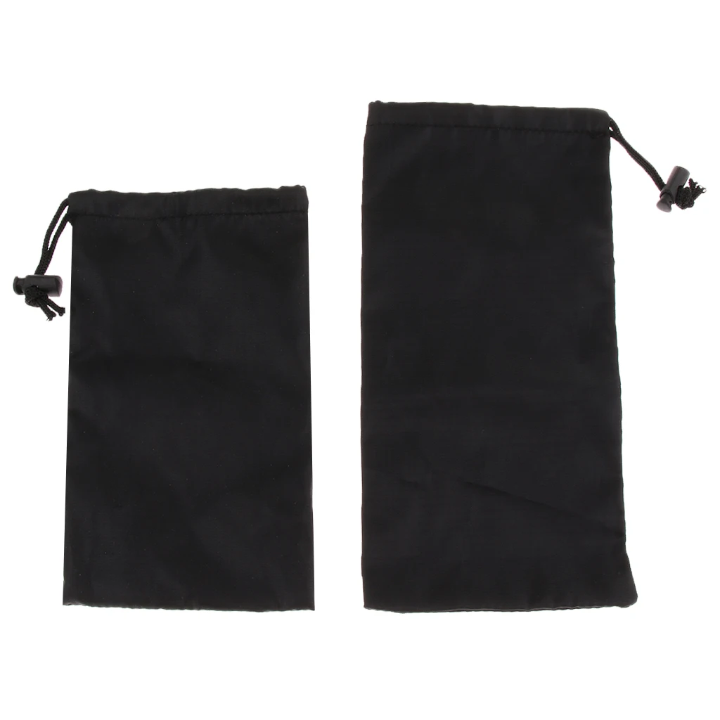 Drawstring Cord Storage Bag for Outdoor Camping Tent Stakes Awning Pegs Camping Accessories 22.5cm/ 27cm