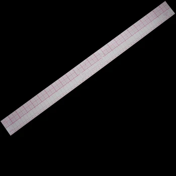 

B97 Tailor Multi-function Grading Ruler Double Side Metric Straight Ruler Sewing Craft Tool Plastic Transparent Ruler 60cm 24in
