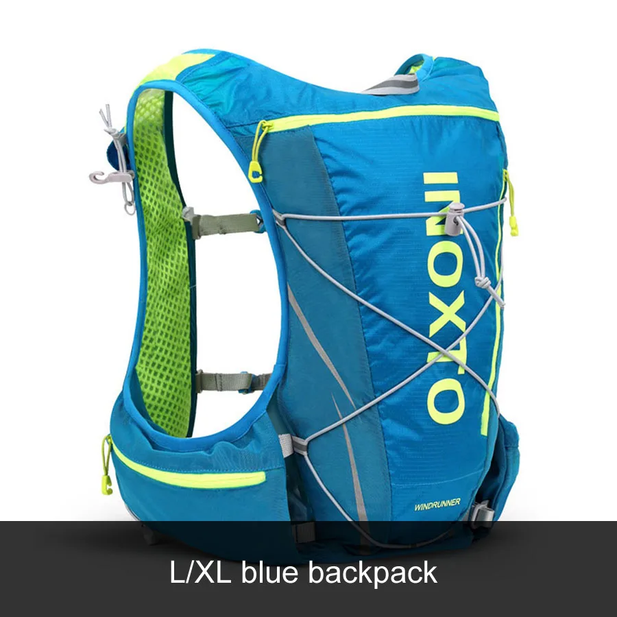 8L жилет для бега с гидратацией, рюкзак для бега, марафон, для бега, для воды, для MTB, для шоссейного велосипеда, для велоспорта, для пеших прогулок, сумка для воды для мужчин и женщин - Цвет: blue-LXL
