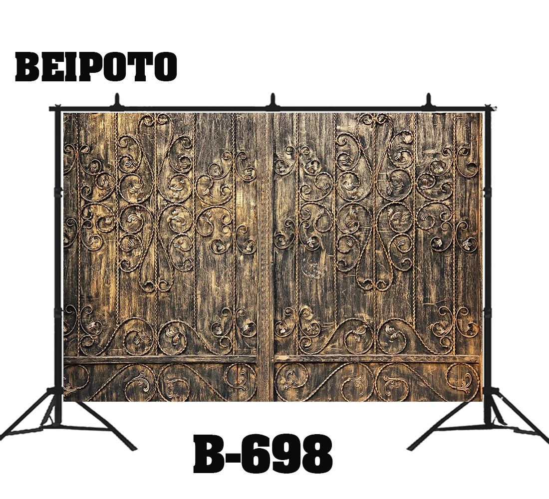 BEIPOTO Винтаж деревянная дверь фотографии фонов для фотосъемки портретной photo booth