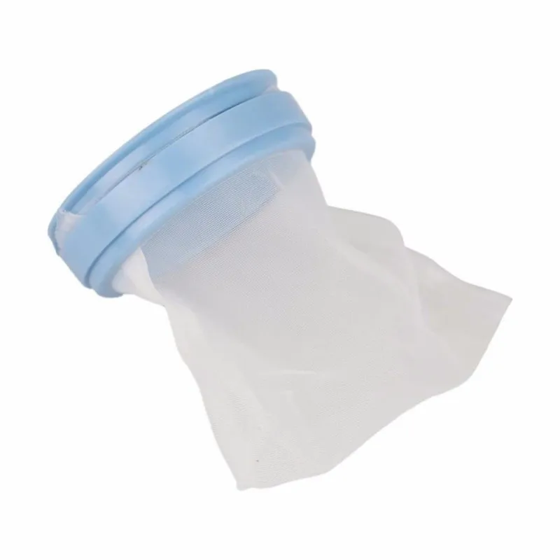 8 Uds. Filtro de captura Snap on Lips trampa cabeza piojos eléctrico peine filtro bolsa de malla para Comb Pet accesorios Set
