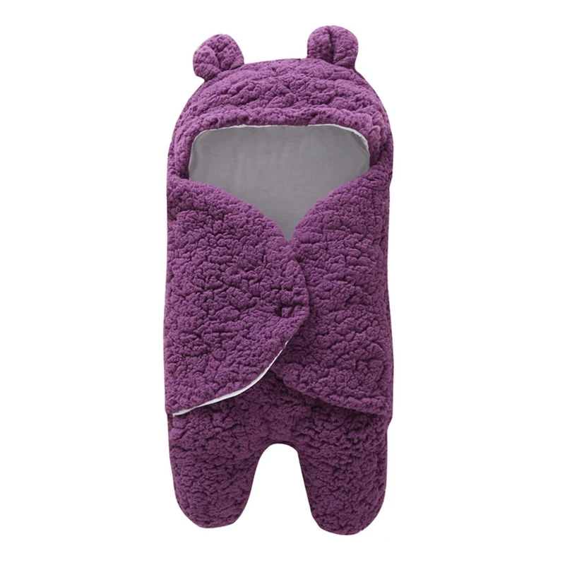 

Hot New Baby Blanket Warm Soft Baby Sleeping Bag Cotton Cartoon Envelope Newborn Swaddling Wrap Stroller Accessories Sleep Sack