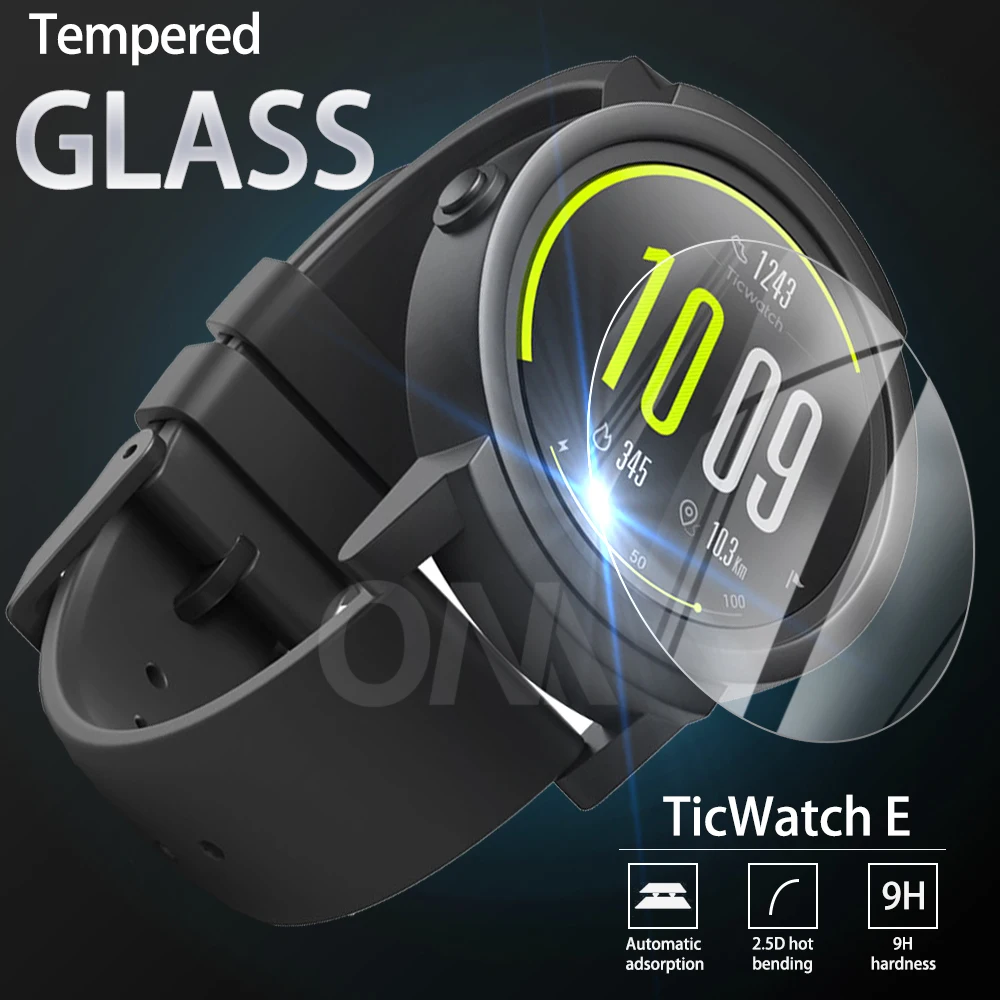 5 шт. 9H Премиум Закаленное стекло для часов Ticwatch E E2 Smartwatch защитная пленка