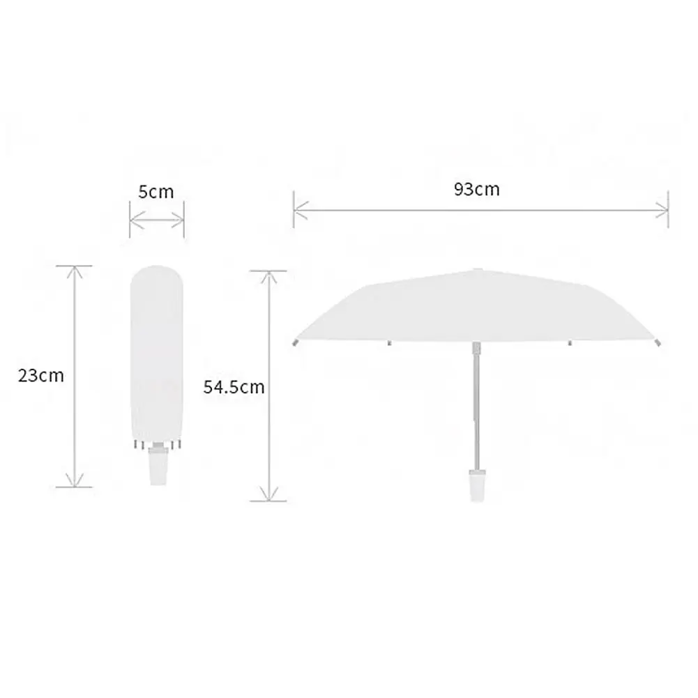 Защита от солнца водонепроницаемый зонтик прозрачный зонт автоматические прозрачные зонтик полностью автоматические прозрачные тройной складной зонтик